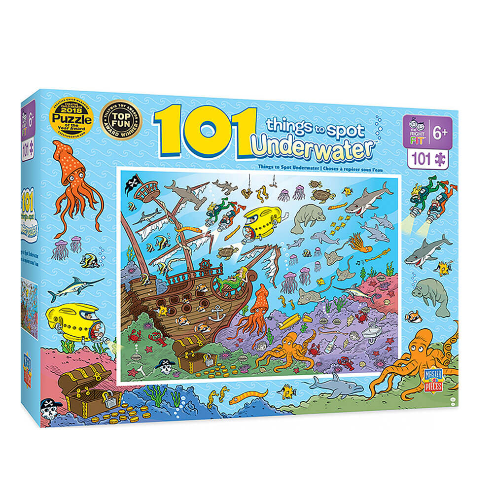 Masterpieces 101 choses à repérer le puzzle