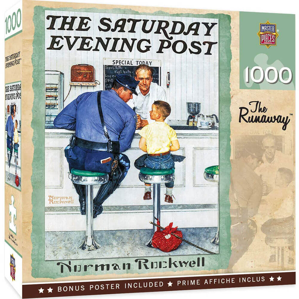 Saturday Evening Post 1000pc -puslespillet