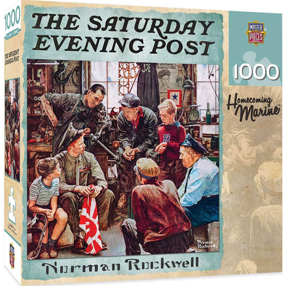 Saturday Evening Post 1000pc -puslespillet