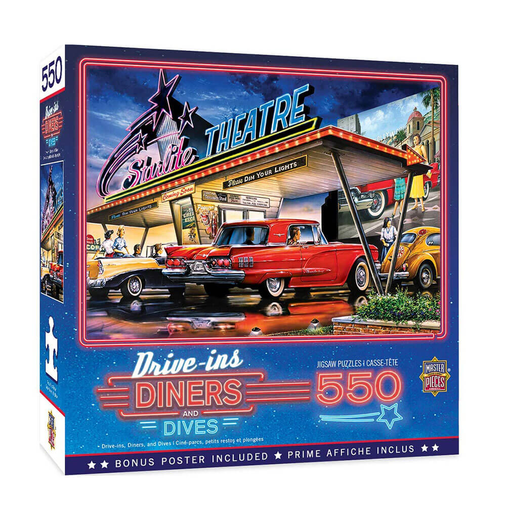 MP Diners & Dives Puzzle (550 pc's)