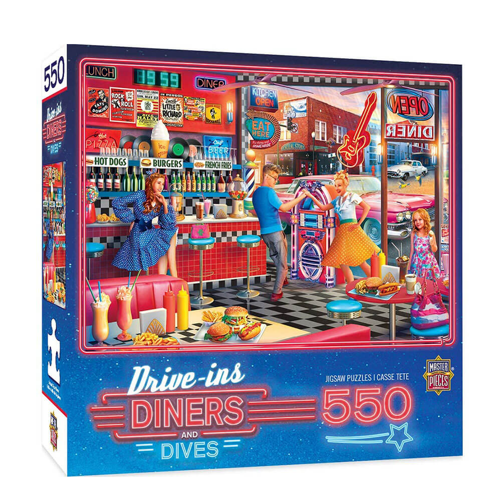 MP Diners & Dives Puzzle (550 PC)