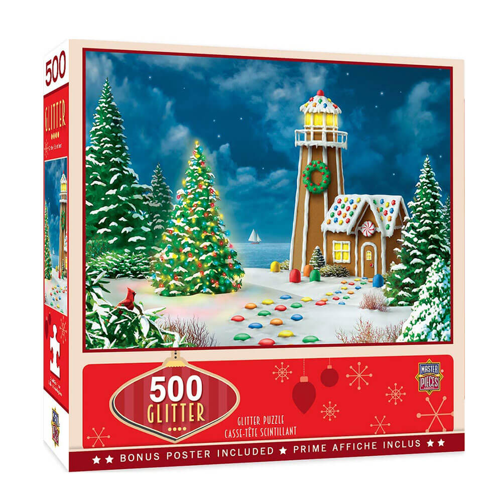 MP Holiday Glitter Puzzle (500pcs)