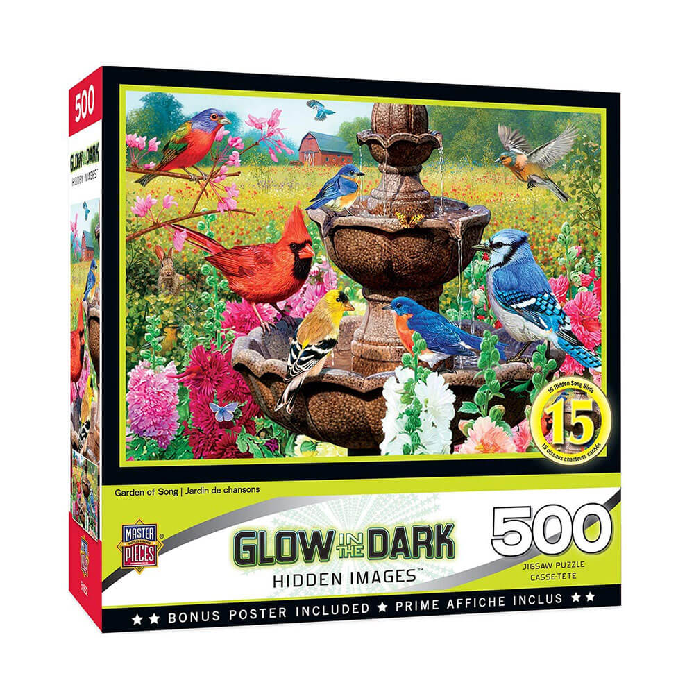 MP Hidden Image Glow Puzzle (500pcs)