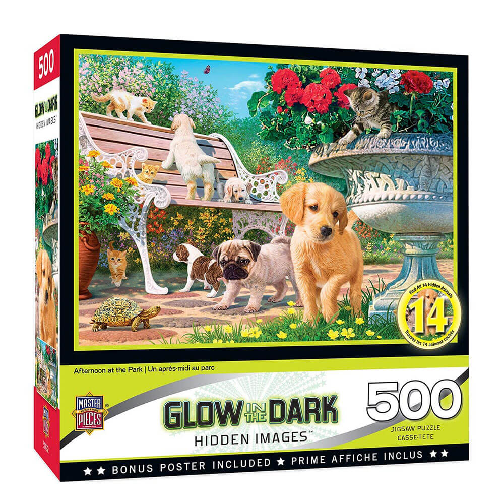 MP Hidden Image Glow Puzzle (500pcs)