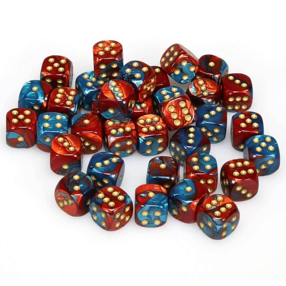 D6 DICE GEMINI 12 mm (36 dados)