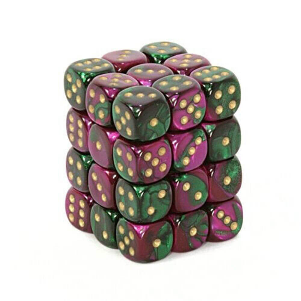 D6 Dice Gemini 12 mm (36 dés)