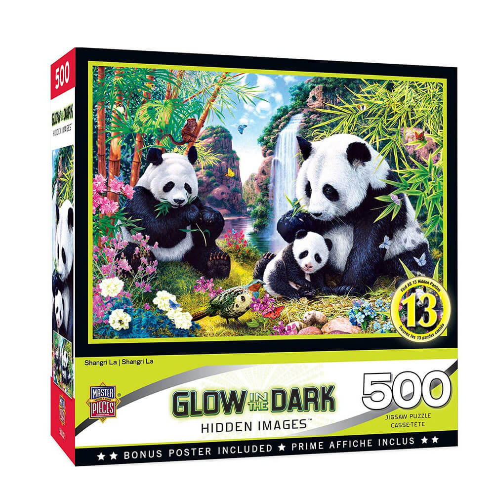 MP Image cachée Puzzle Glow (550pcs)