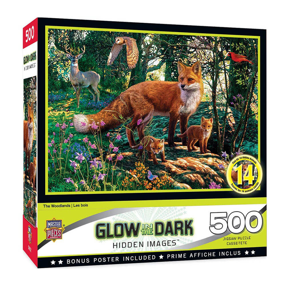 MP Image cachée Puzzle Glow (550pcs)