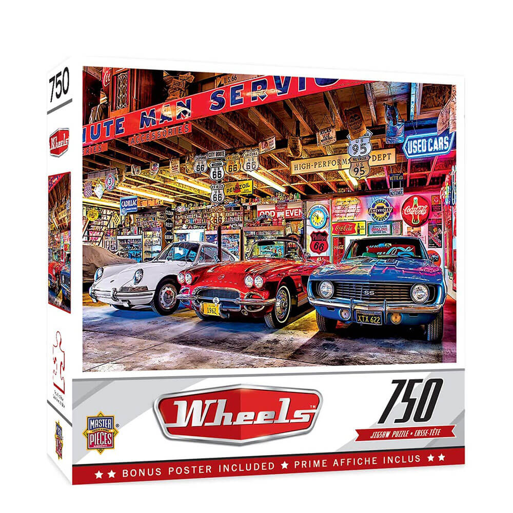 MP Wheels Puzzle (750 stk)