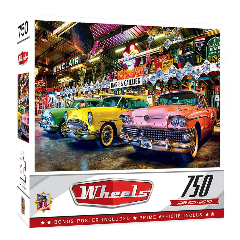 MP Wheels Puzzle (750 Teile)