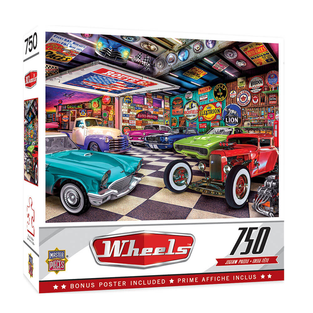 MP Wheels Puzzle (750 stk)