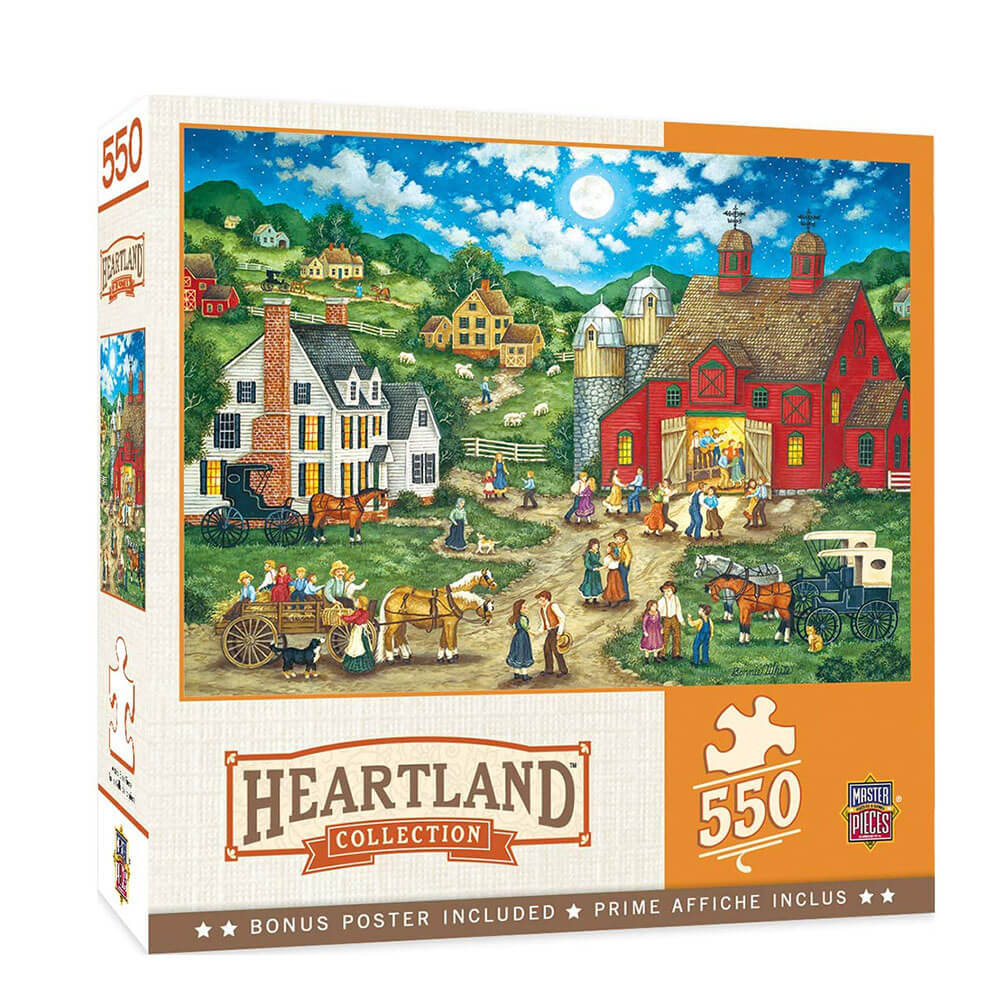 MP Heartland Coll Puzzle (550 stk)