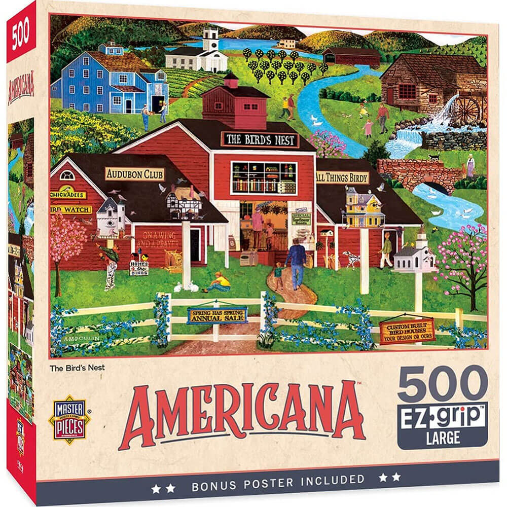 Arcydzieła Ezgrip Americana 500pc Puzzle