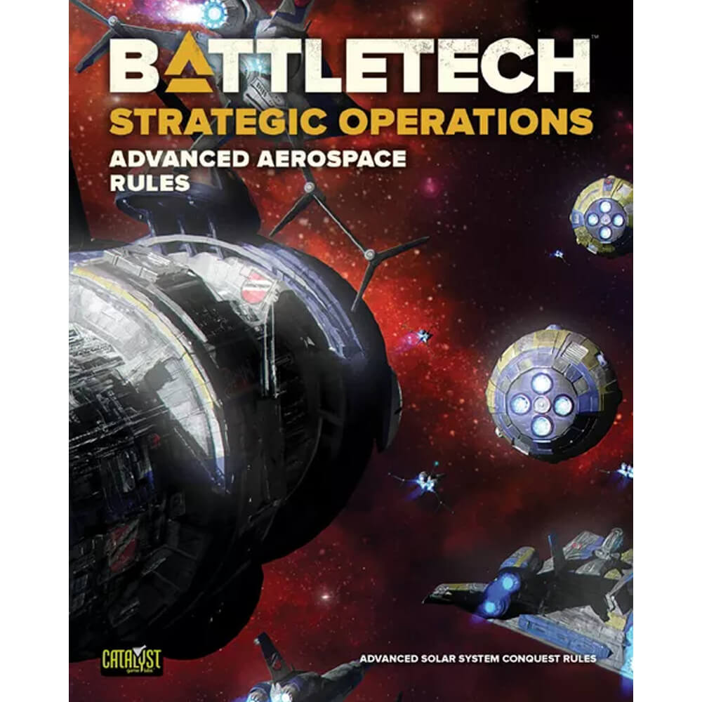 BattleTech Strategic Ops Ops avançado RPG Aerospace Rulebook