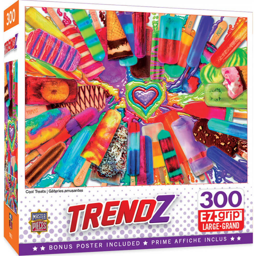 Arcydzieła EzGrip Trendz 300pc Puzzle