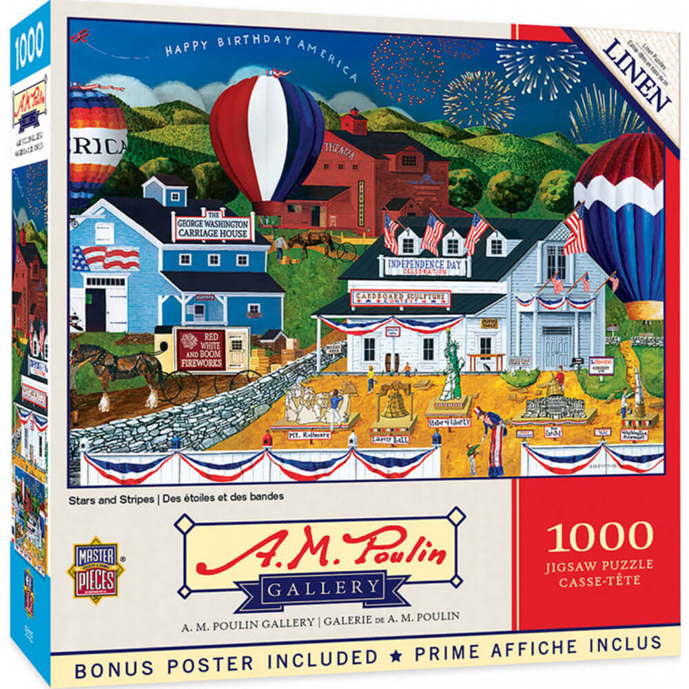 MasterPieces AM Poulin 1000-teiliges Puzzle