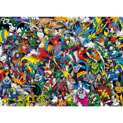 Clementoni DC Comics Impossible Puzzle 1000pc