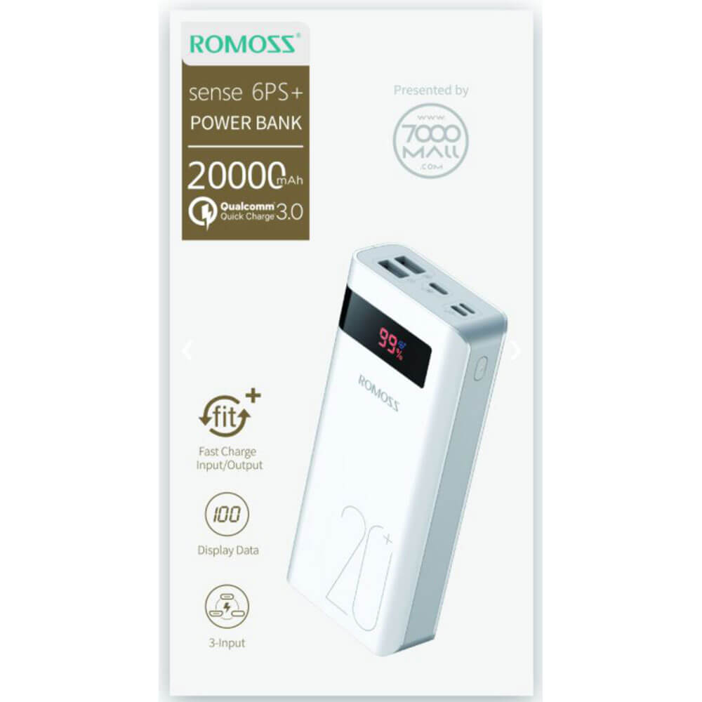  Romoss Sense Schnelllade-Powerbank