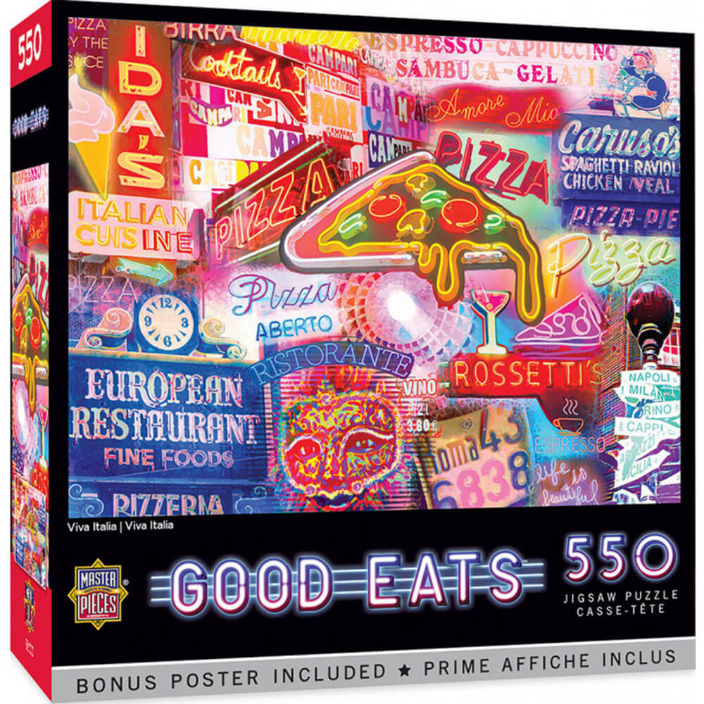 Masterpieces Good eet 550 pc puzzel