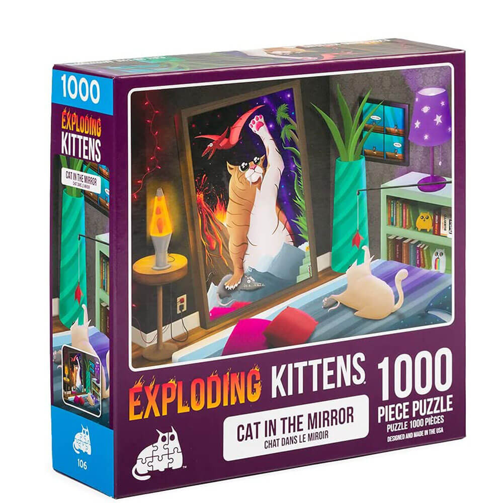 Exploderende kittens katten 1000 stcs puzzel