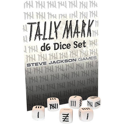 Tally Mark D6 Dice Set