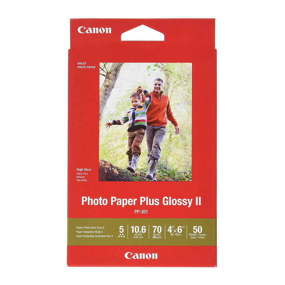 Canon Glossowy papier fotograficzny 265GSM 4x6 "