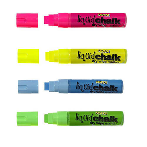 Texta Liquid Chalk Dry-Wipe Marker Jumbo