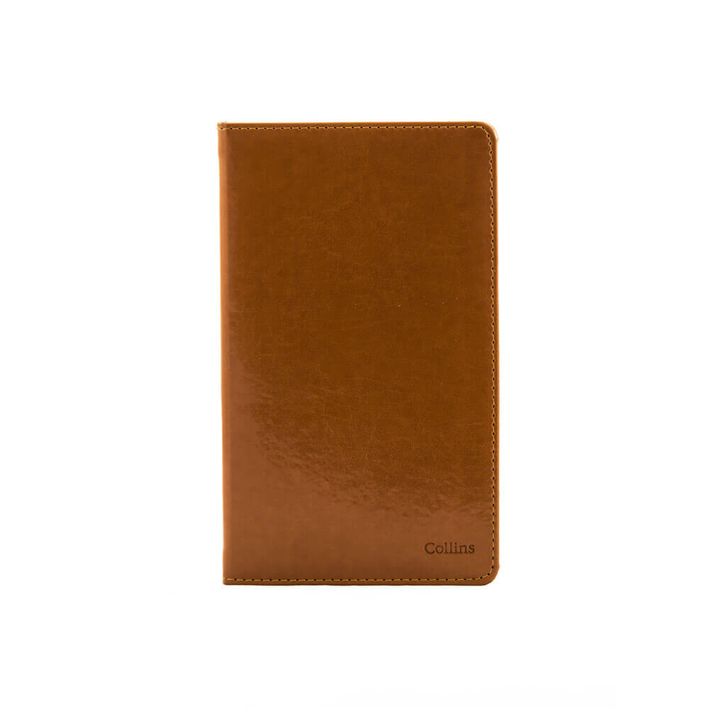 Collins William Slim styrede notebook A5 (192 sider)