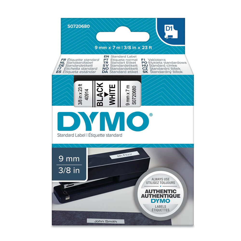 DYMO D1 Tape -label 9mmx7m