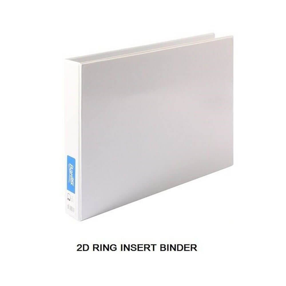 Inserto paesaggio Bantex Binder Bianco 38 mm A3