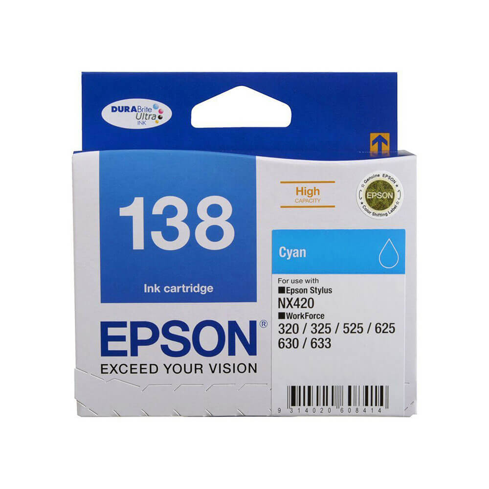 Epson High Yield Inkjet -cartridge T138