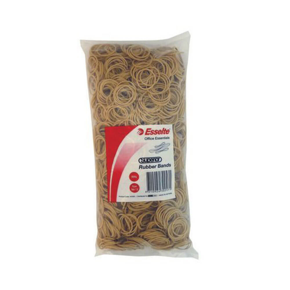 Esselte Rubber Bands 500g taske