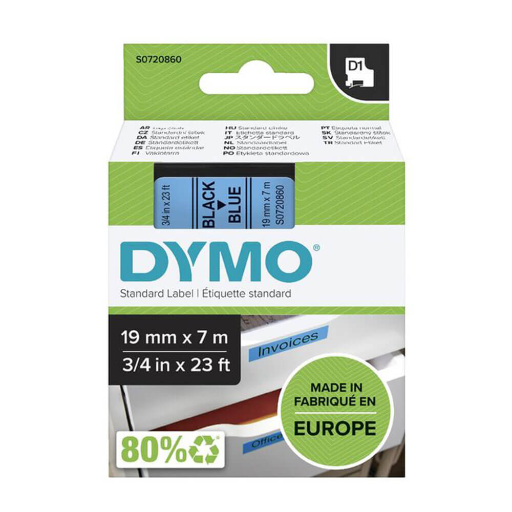 Dymo D1 Tape Label 19mmx7m