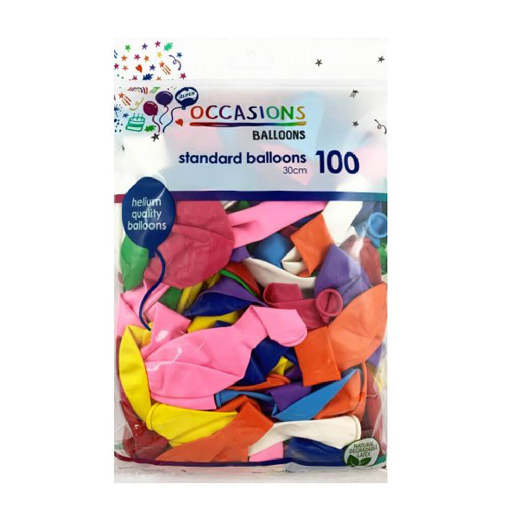 Alpen Balloons 30cm (100pk)