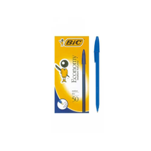 Bic Economy Pen Medium Ballpoint (50pk)