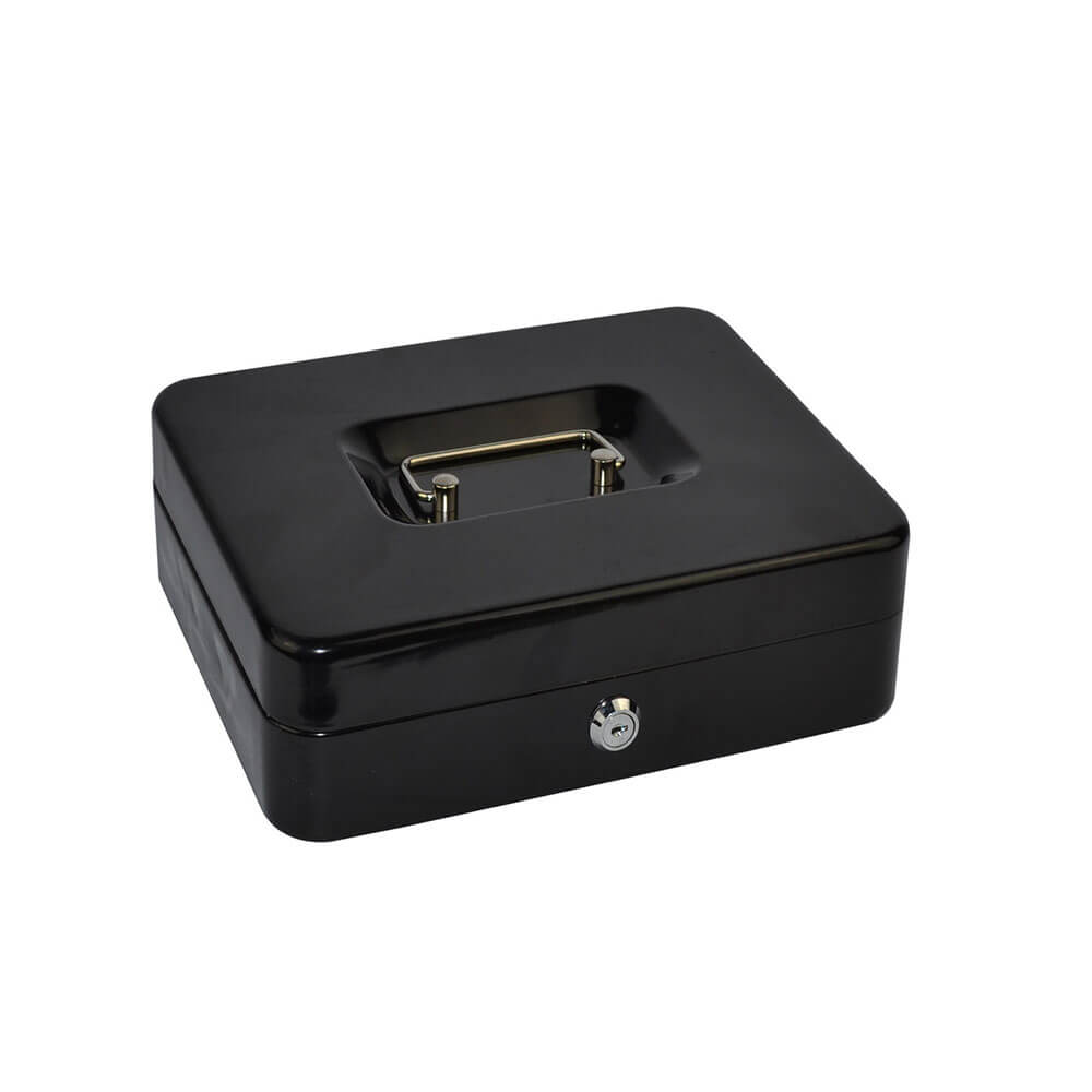 Italplast Metal Cash Box (sort)