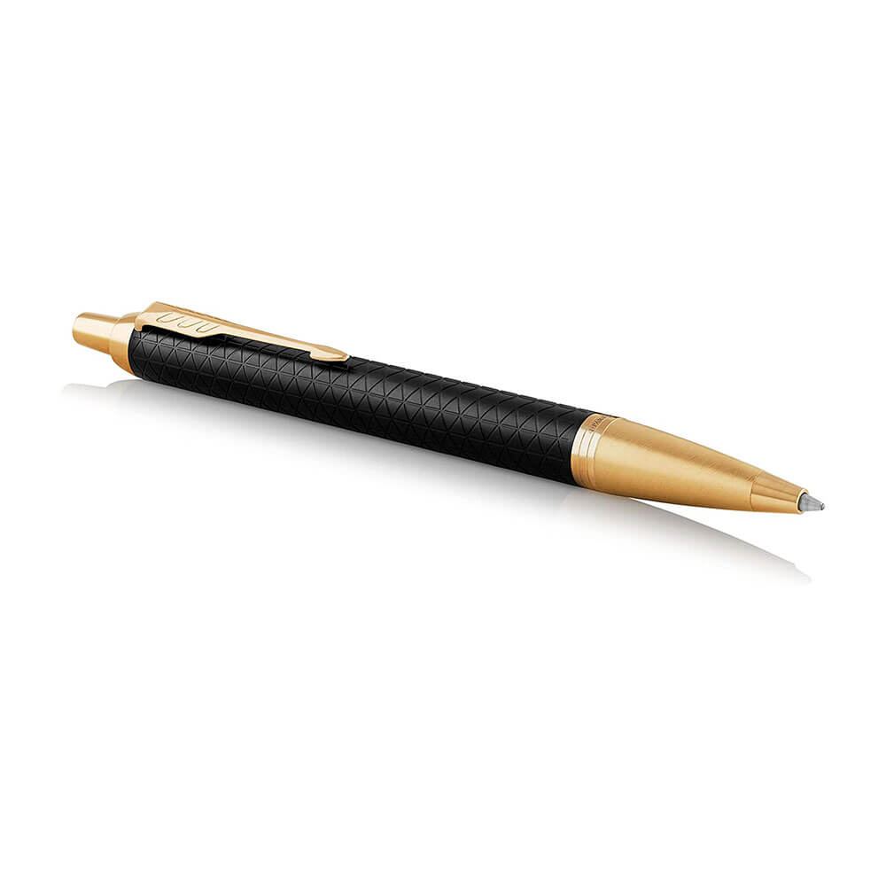 Parker im Ballpoint Gold Trim (zwart)