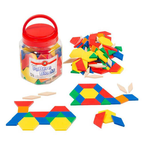 Learning Can Be Fun Solid Pattern Blocks