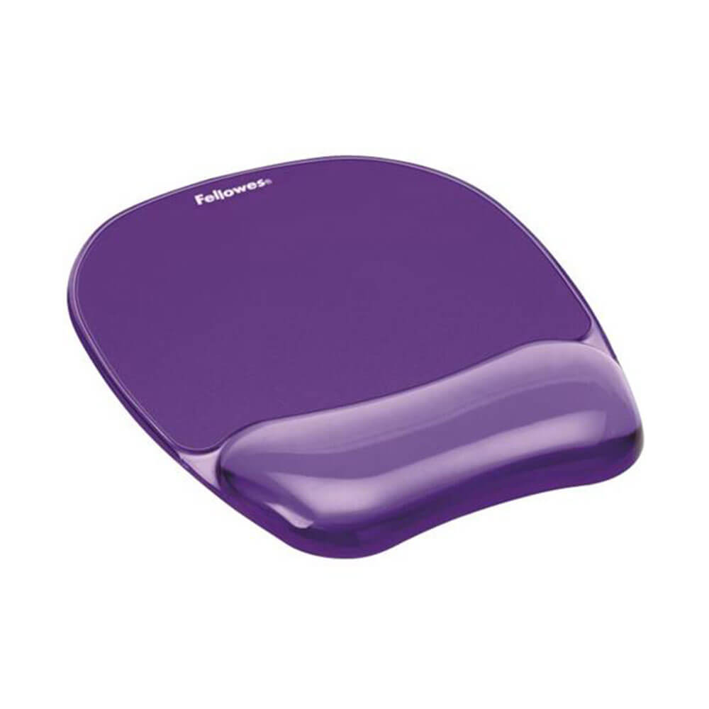 Fellowes Crystal Gel Mouse Pad & Wrist Rest