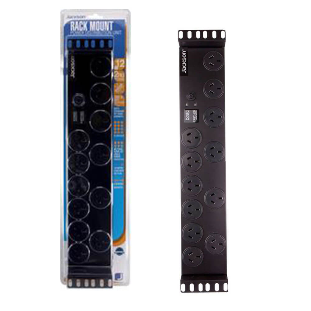 Jackson Industries Rack Mount Powerboard (negro)