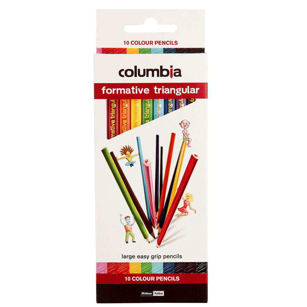 Columbia Formative Coloured Pencils (10pk)