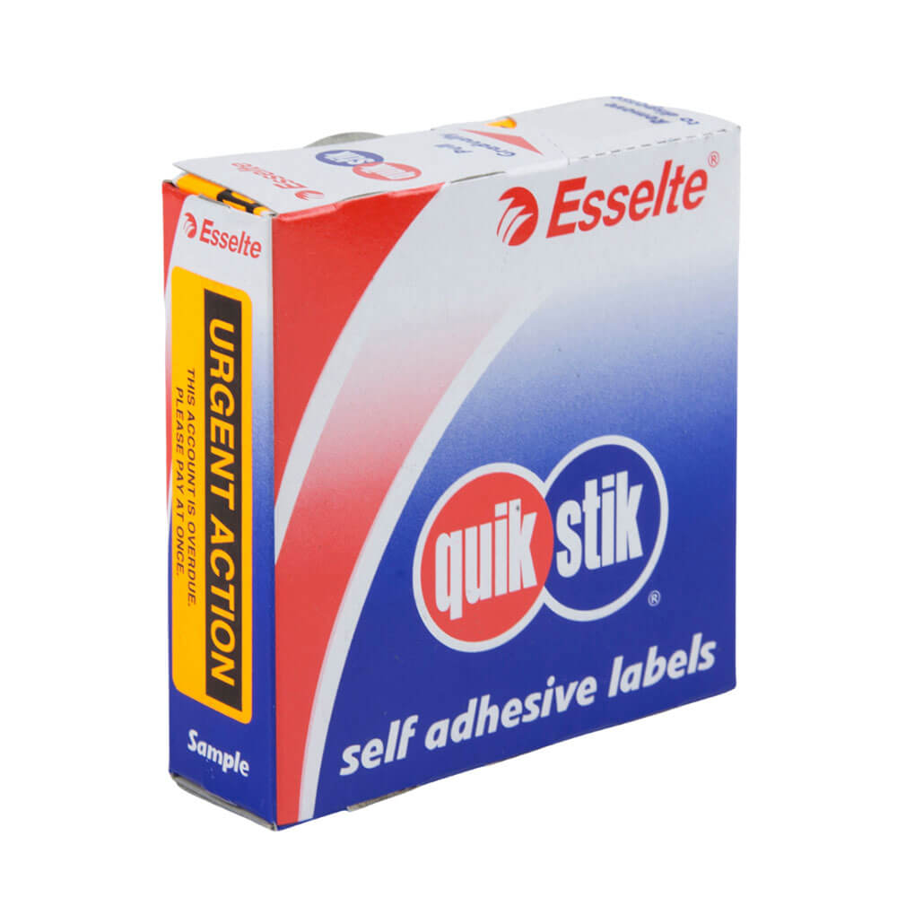 Esselte Quik Stik Etiketten 125 Stück (19 x 63 mm)