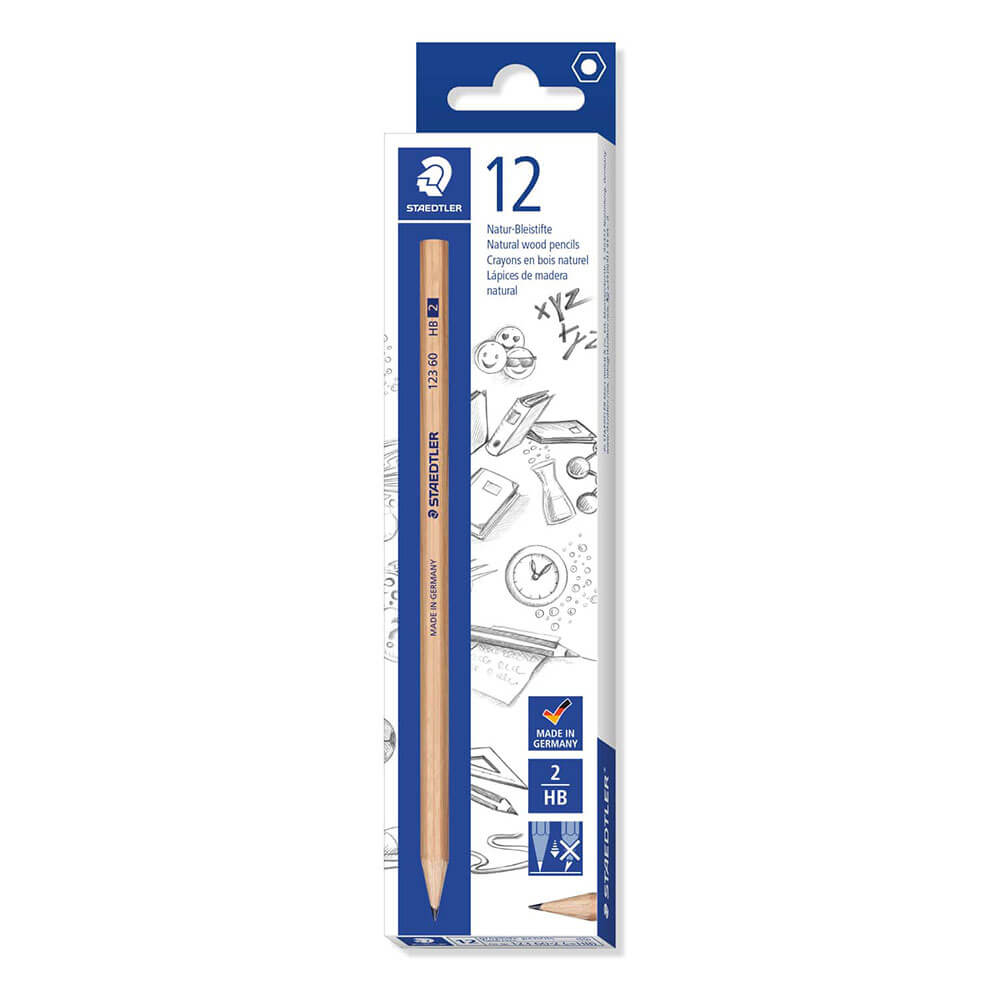 STAEDTLER NATURLIGA LEVER PENCILS (12/BOX)