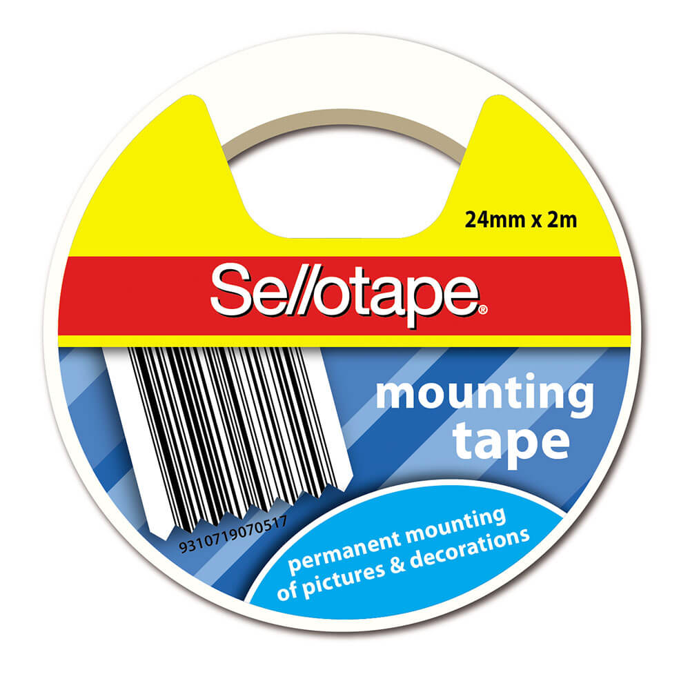 Cinta de montaje de sellotape