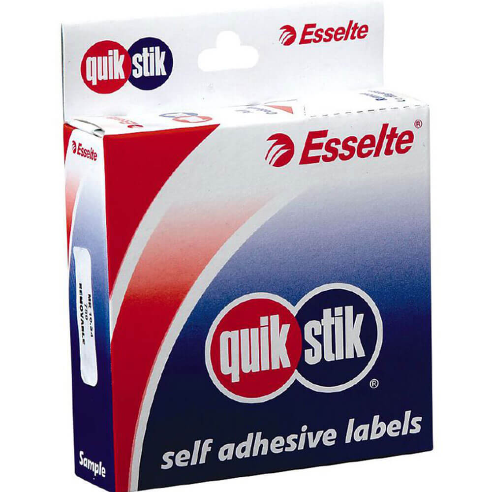 Esselte Quik Stik自己粘着ラベル