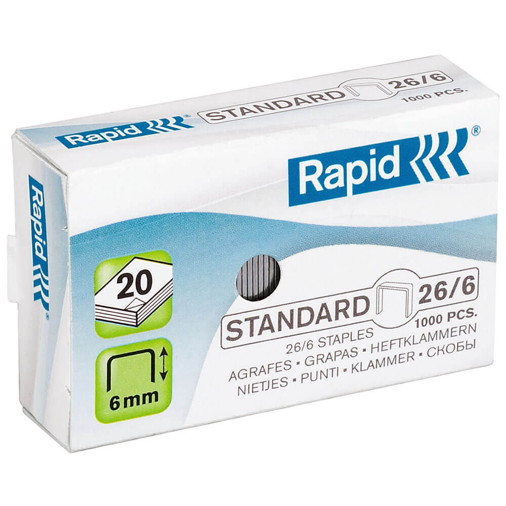 Rapid Standard Staples (26/6)