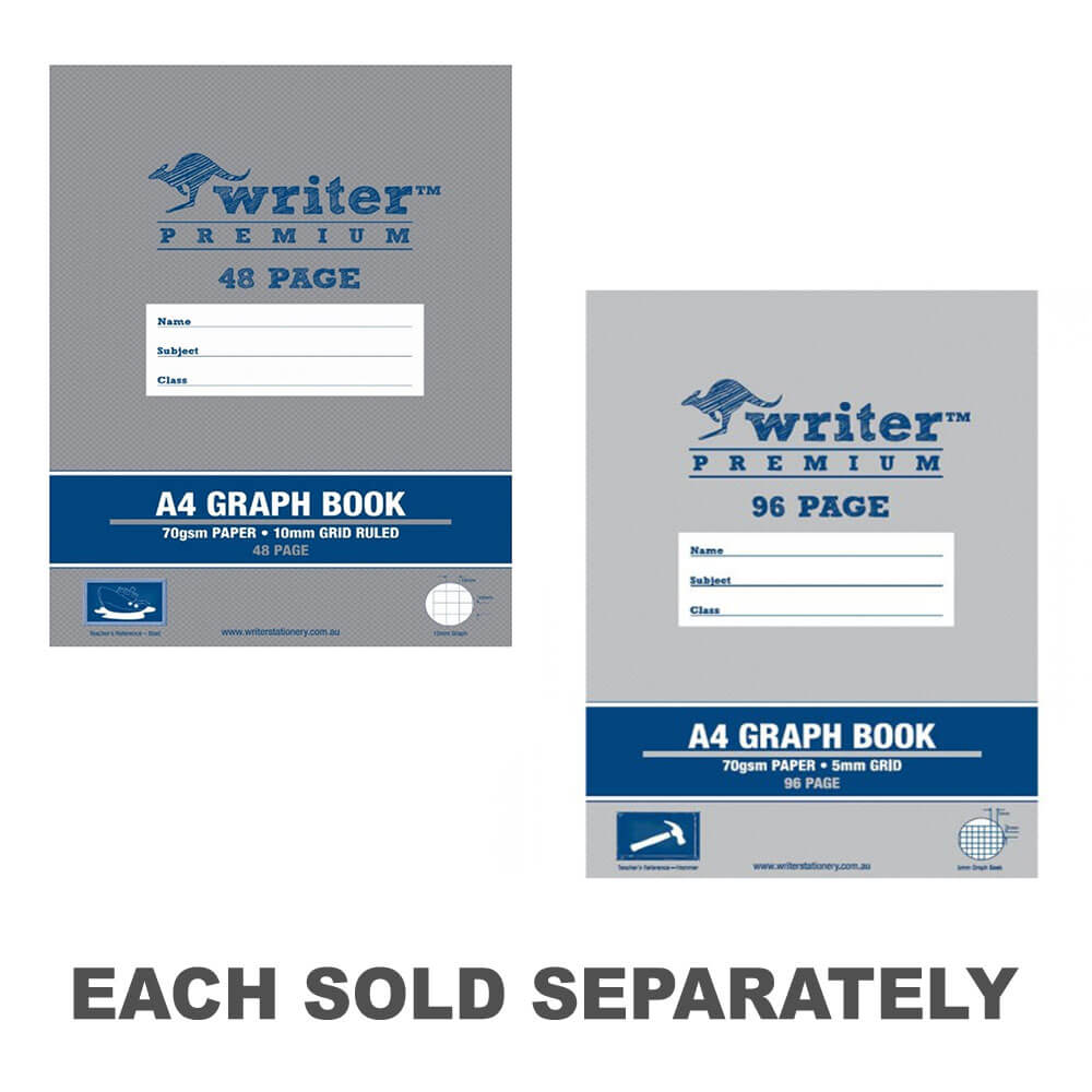 Writer Premium Graph Book (A4)