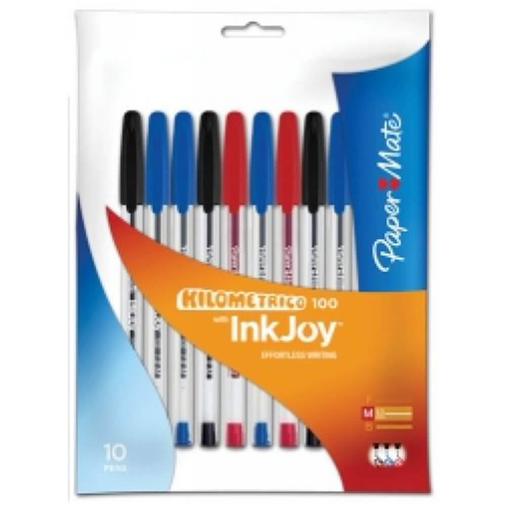 Papper kompis Inkjoy Ballpoint Pen Medium 1,0 mm 10pk