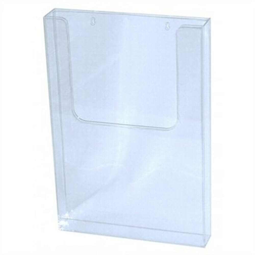 Deflecto Retrato Mount Mount Brochure Holder (claro)