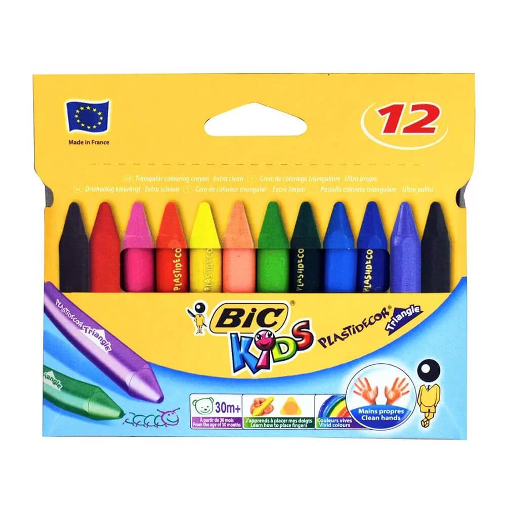 BIC Kids Plastidecor Buntstifte (12pk)